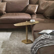 Leaf Elliptical Metal C Table by Studio Marelli for Giulio Marelli | Casa Design Group