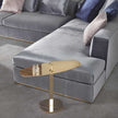 Leaf Elliptical Metal C Table by Studio Marelli for Giulio Marelli | Casa Design Group
