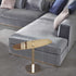 Leaf Elliptical Metal C Table by Studio Marelli for Giulio Marelli | Casa Design Group