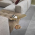 Leaf Elliptical Metal C Table by Studio Marelli for Giulio Marelli | Casa Design Group