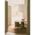 Leon Dining Table by Meridiani with sculptural cone base Casa Design Group