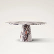 Leon Dining Table by Meridiani with sculptural cone base Casa Design Group