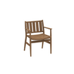Comfortable Levante 001 Teak Outdoor Dining Armchair by Roda | Casa Design Group