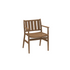 Comfortable Levante 001 Teak Outdoor Dining Armchair by Roda | Casa Design Group