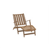 Luxury Levante 008 Outdoor Chaise Lounge by Roda Crafted from Premium Teak | Casa Design Group
