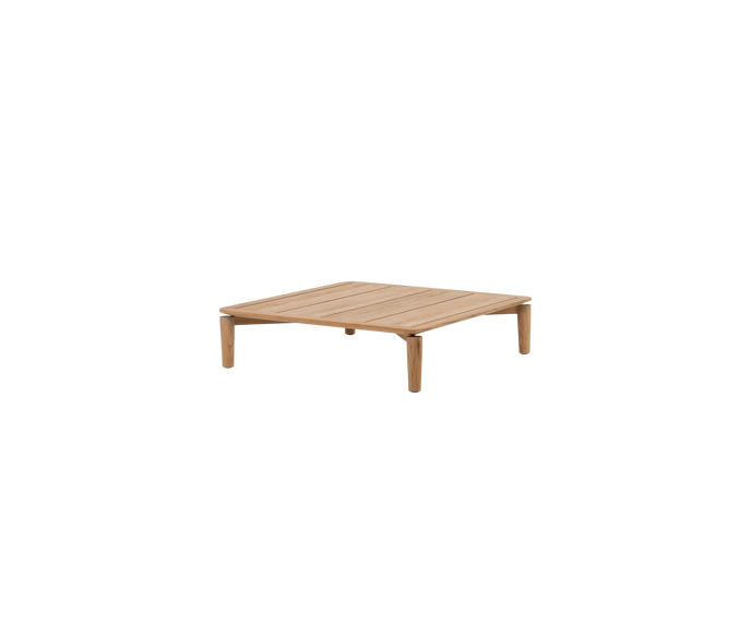 Levante 012 Square Teak Outdoor Coffee Table by Roda | Casa Design Group