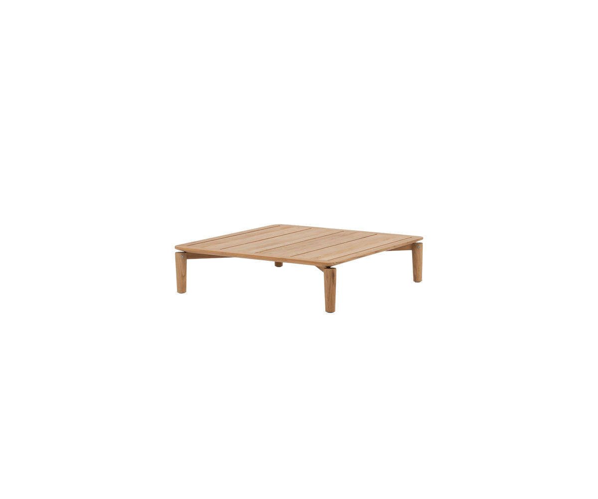 Levante 012 Square Teak Outdoor Coffee Table by Roda | Casa Design Group