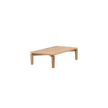 Luxury Rectangular Teak Levante 013 Outdoor Coffee Table by Roda | Casa Design Group