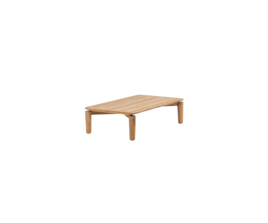 Luxury Rectangular Teak Levante 013 Outdoor Coffee Table by Roda | Casa Design Group