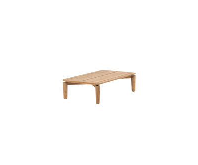 Luxury Rectangular Teak Levante 013 Outdoor Coffee Table by Roda | Casa Design Group