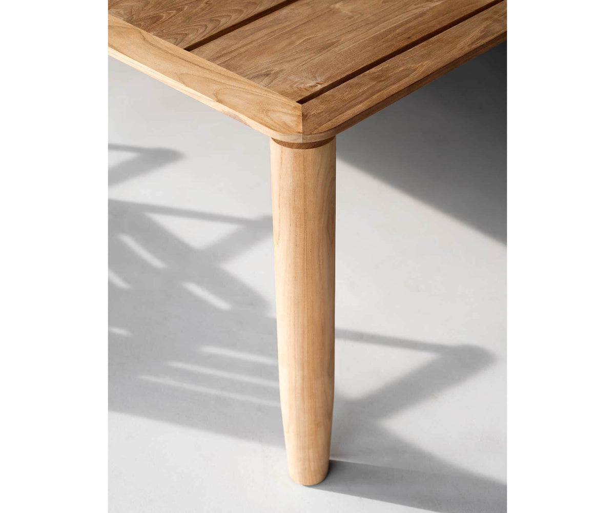 Elegant Teak Roda Levante 017 Outdoor Dining Table | Casa Design Group