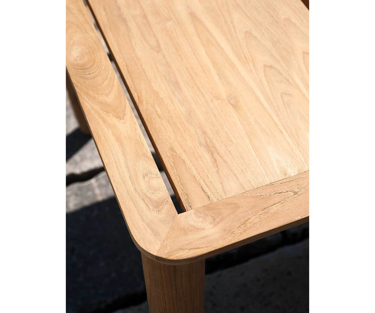 Elegant Teak Roda Levante 017 Outdoor Dining Table | Casa Design Group