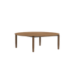 Luxury Teak Levante 018 Round Outdoor Dining Table by Roda | Casa Design Group