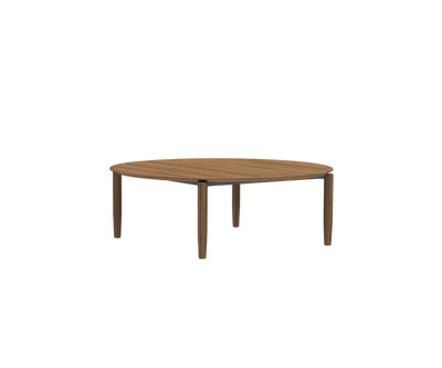 Luxury Teak Levante 018 Round Outdoor Dining Table by Roda | Casa Design Group