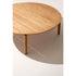 Luxury Teak Levante 018 Round Outdoor Dining Table by Roda | Casa Design Group