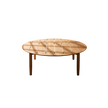 Luxury Teak Levante 018 Round Outdoor Dining Table by Roda | Casa Design Group