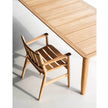 Modern Teak Levante 030 Outdoor  Dining Table by Roda | Casa Design Group