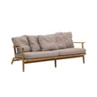 Elegant Teak Levante 102 Outdoor Sofa by Roda | Perfect for Patios and Gardens | Casa Design Group