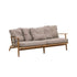 Elegant Teak Levante 102 Outdoor Sofa by Roda | Perfect for Patios and Gardens | Casa Design Group