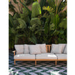 Teak Frame Levante 103 Outdoor Sofa by Roda | Casa Design Group