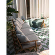 Teak Frame Levante 103 Outdoor Sofa by Roda | Casa Design Group