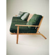 Teak Frame Levante 103 Outdoor Sofa by Roda | Casa Design Group