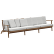 Teak Frame Levante 103 Outdoor Sofa by Roda | Casa Design Group