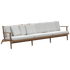 Teak Frame Levante 103 Outdoor Sofa by Roda | Casa Design Group