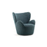 Libelle Armchair by Frigerio featuring a sculptural silhouette inspired by dragonfly wings, upholstered seating, and contemporary Italian design.