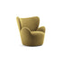 Libelle Armchair by Frigerio featuring a sculptural silhouette inspired by dragonfly wings, upholstered seating, and contemporary Italian design.