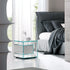 Liber Glass Nightstand by Luca Papini for Tonelli Design | Casa Design Group