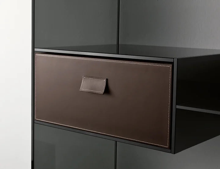 Liber Glass Nightstand by Luca Papini for Tonelli Design | Casa Design Group