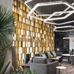 High End Light Ring Horizontal Polygonal Suspension by Henge Casa Design Group