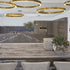 High End Light Ring Horizontal Suspension by Henge Casa Design Group