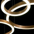 High End Light Ring Horizontal Suspension by Henge Casa Design Group