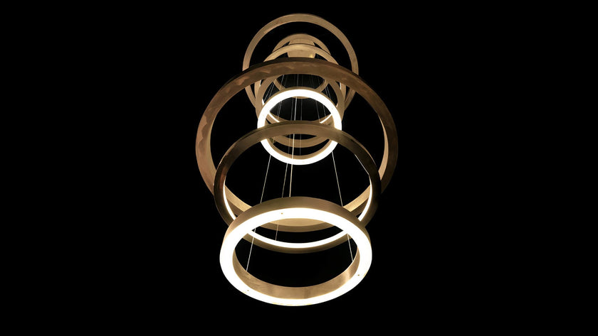 High End Light Ring Pendant Lamp by Henge Casa Design Group