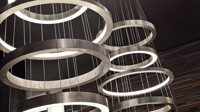 High End Light Ring Pendant Lamp by Henge Casa Design Group