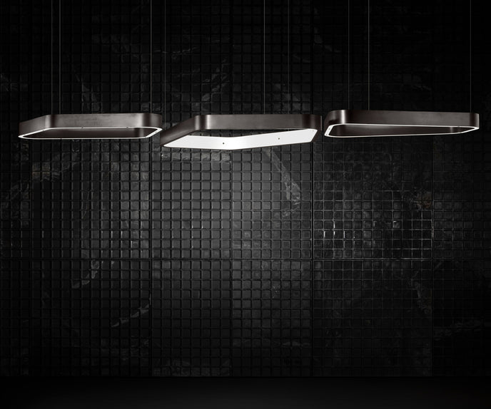High End Light Ring Polygonal Evo by Henge Casa Design Group