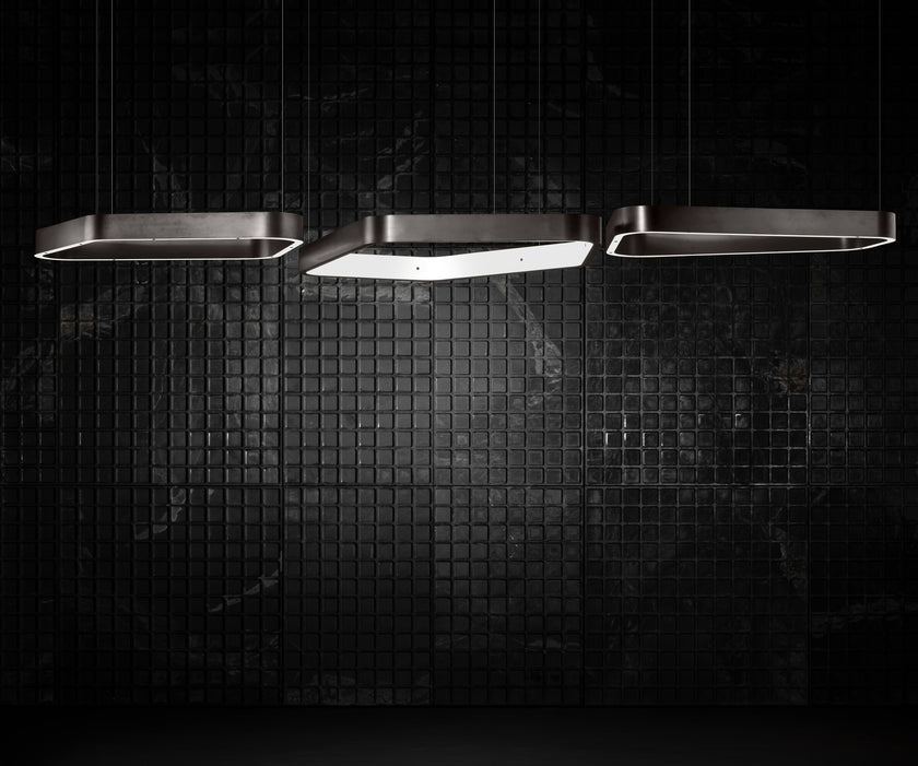High End Light Ring Polygonal Evo by Henge Casa Design Group