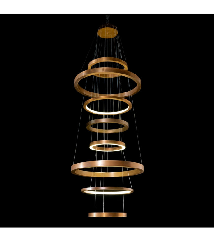 High End Light Ring XXL Suspension by  Henge Casa Design Group