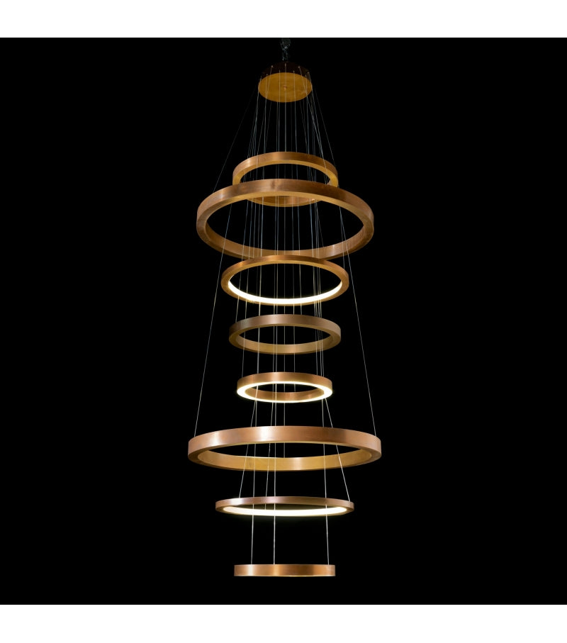 High End Light Ring XXL Suspension by  Henge Casa Design Group