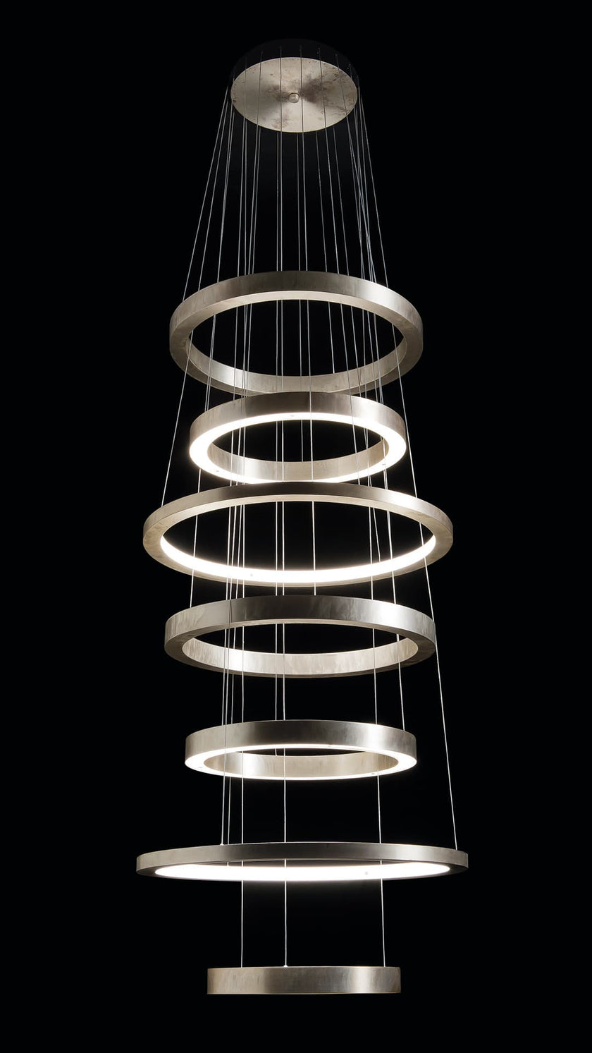 High End Light Ring XXL Suspension by  Henge Casa Design Group