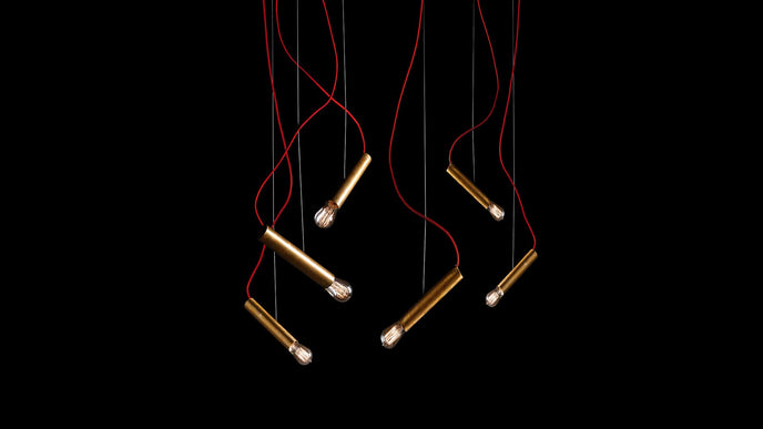 High End Pipe Light-S Pendant by Henge Casa Design Group