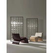 Linda Lounge Chair by Frigerio in curved wood with upholstered seat