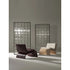 Linda Lounge Chair by Frigerio in curved wood with upholstered seat