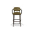 Linteloo Gentle Bar Chair by Sebastian Herkner with a cast aluminum frame and upholstered seat | Casa Design Group