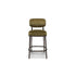 Linteloo Gentle Bar Chair by Sebastian Herkner with a cast aluminum frame and upholstered seat | Casa Design Group