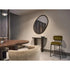 Linteloo Gentle Bar Chair by Sebastian Herkner with a cast aluminum frame and upholstered seat | Casa Design Group