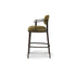 Linteloo Gentle Bar Chair by Sebastian Herkner with a cast aluminum frame and upholstered seat | Casa Design Group