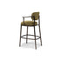 Linteloo Gentle Bar Chair by Sebastian Herkner with a cast aluminum frame and upholstered seat | Casa Design Group